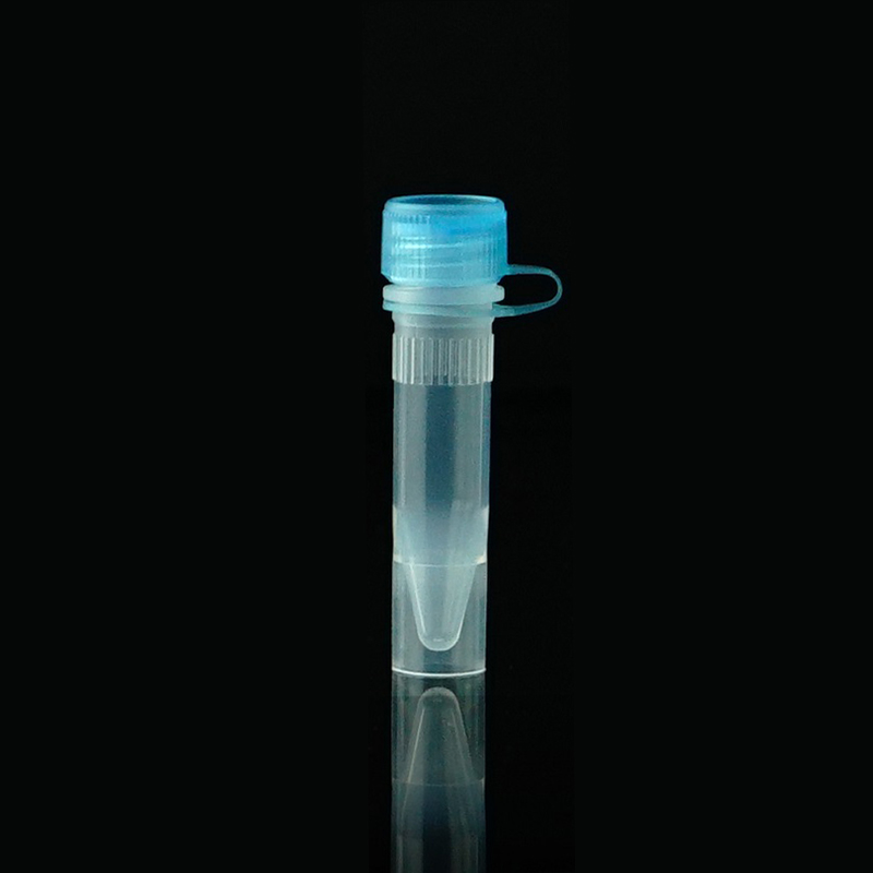 1.5ml可立红色样品管,(连体螺旋盖带胶圈),连体装,灭菌